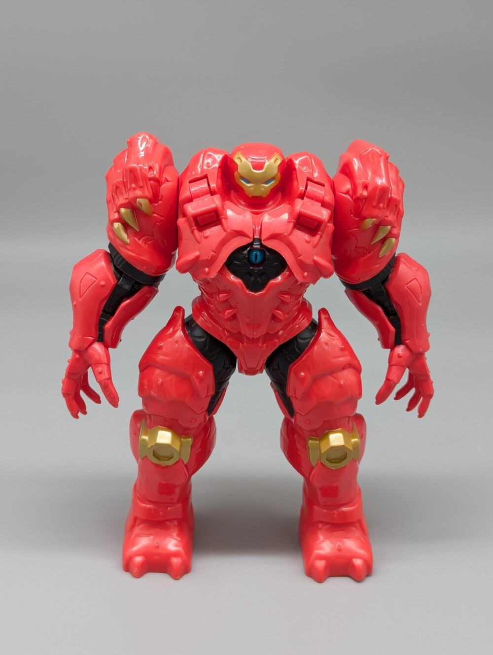 Hasbro Marvel Mech Strike Monster Hunters Iron Man Hunter Suit 8" Incomplete